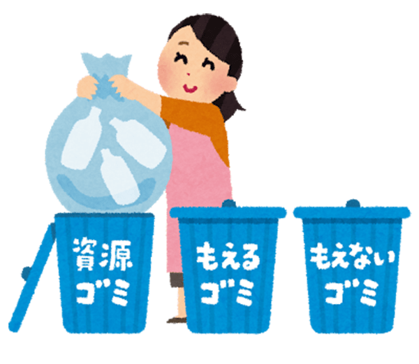 Phân loại rác ở Nhật quy định thời gian vứt rác rõ ràng