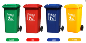 Thùng rác phân loại rác tại nguồn 